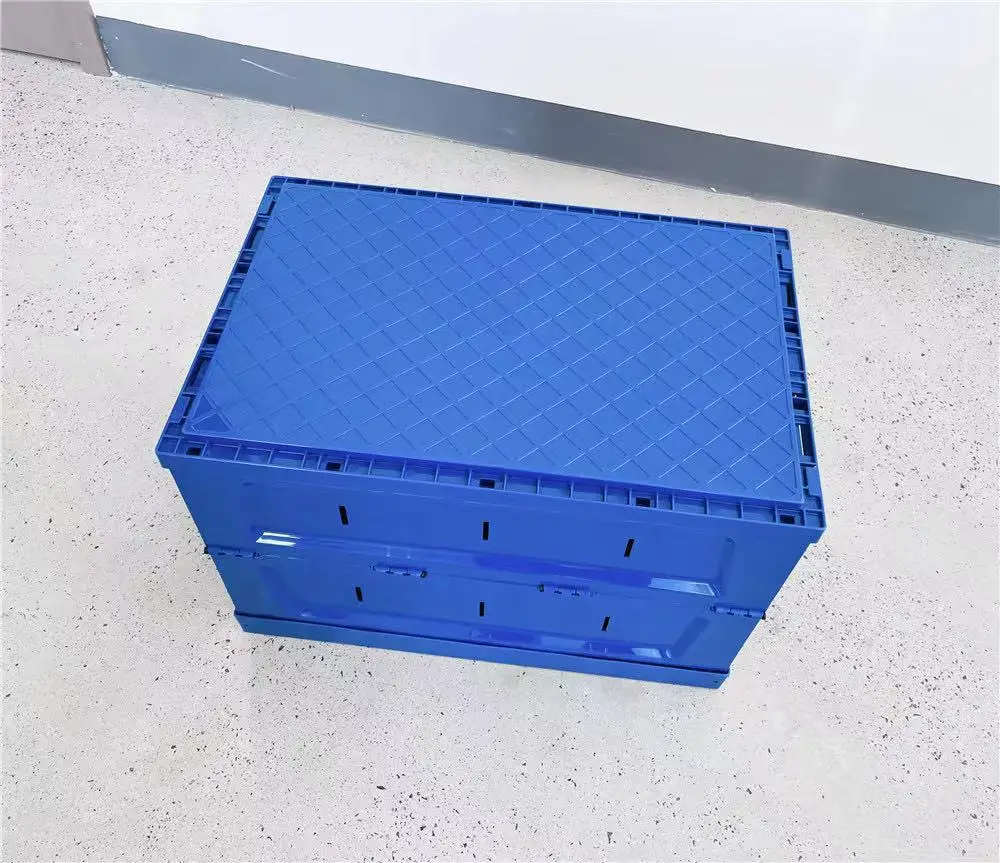 blue-color-60x40x40-cm-foldingsolid-type-collapsible-plastic-storage-crate-totes-for-warehouse
