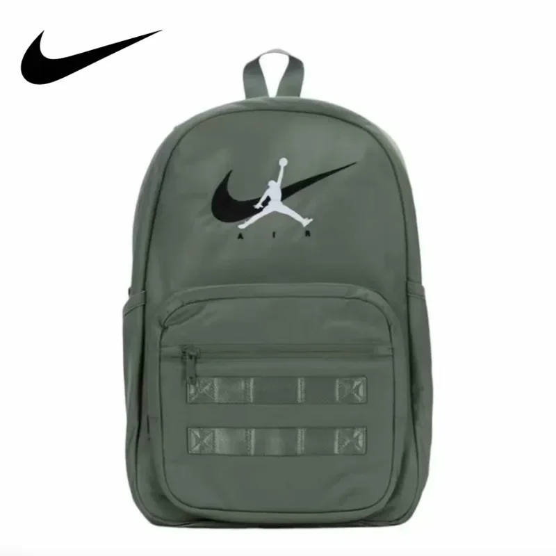 Nike Unisex Fitness Sports Backpack Lightweight Multi Pocket School Travel Commuter Daypack JD2613004AD-003