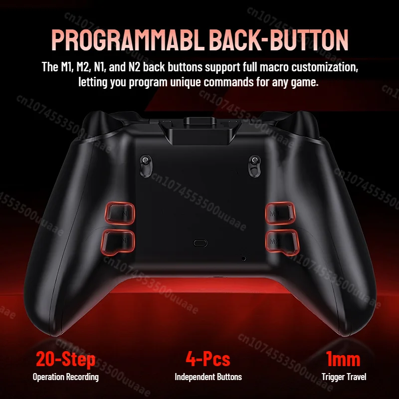Lenovo Legion Y7 1.44 "Pengontrol Nirkabel Layar Pintar Gamepad Bluetooth ABXY Mekanis untuk PS4 Switch iPhone Android Phone PC