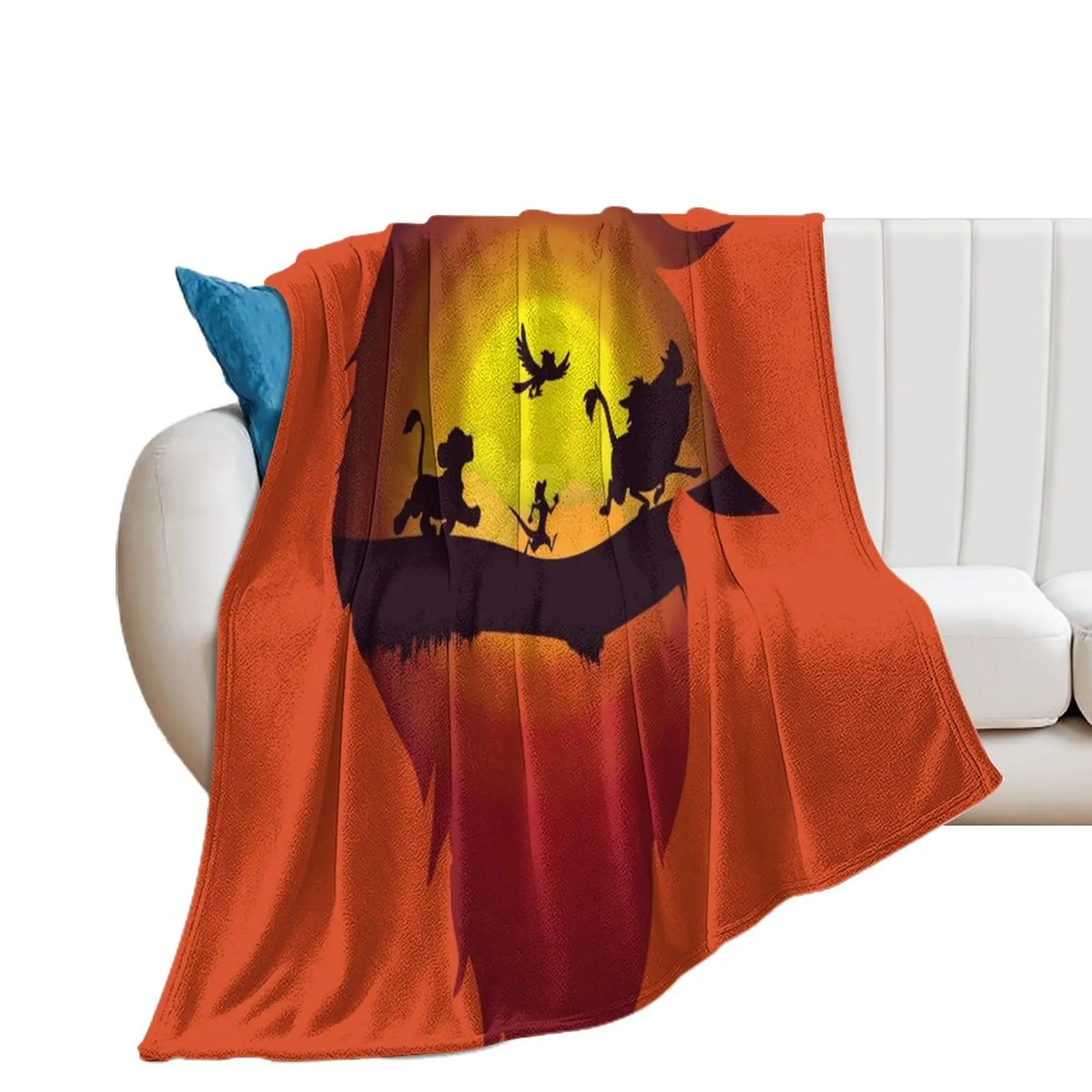 Hakuna Matata Throw Blanket heavy to sleep Plaid on the sofa Blankets For Sofas Soft Blankets