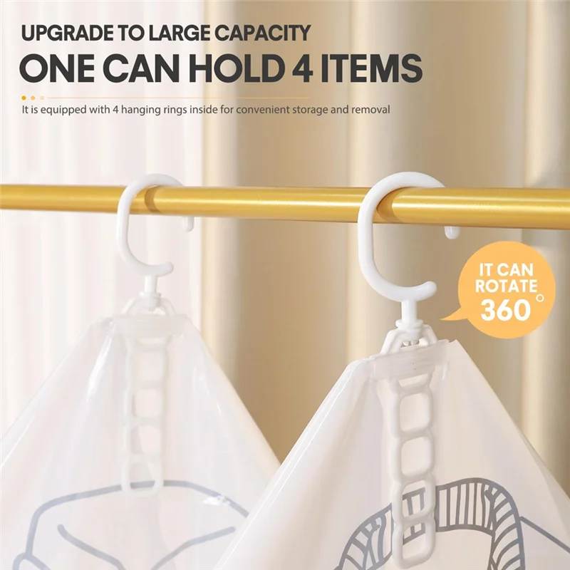 

HRBAJ-Vacuum Bags For Clothes Vacuum Bags For Clothes Vacuum Cleaner For Duvets, Jackets And Space-Saving Storage