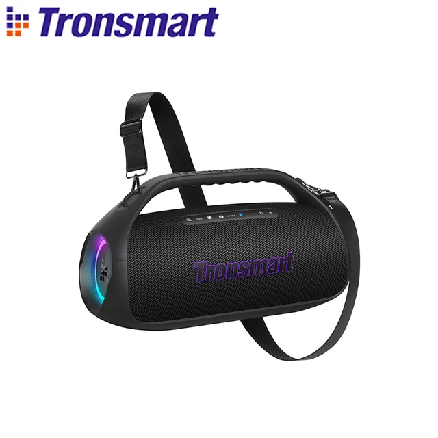 Tronsmart Caixa Som Bluetooth Bang 2 caixa de som, caixa de som grande sem fio Bluetooth com 90 W, clareza de 2.1 canais, 26 horas de reprodução, alto-falantes Snyc 100