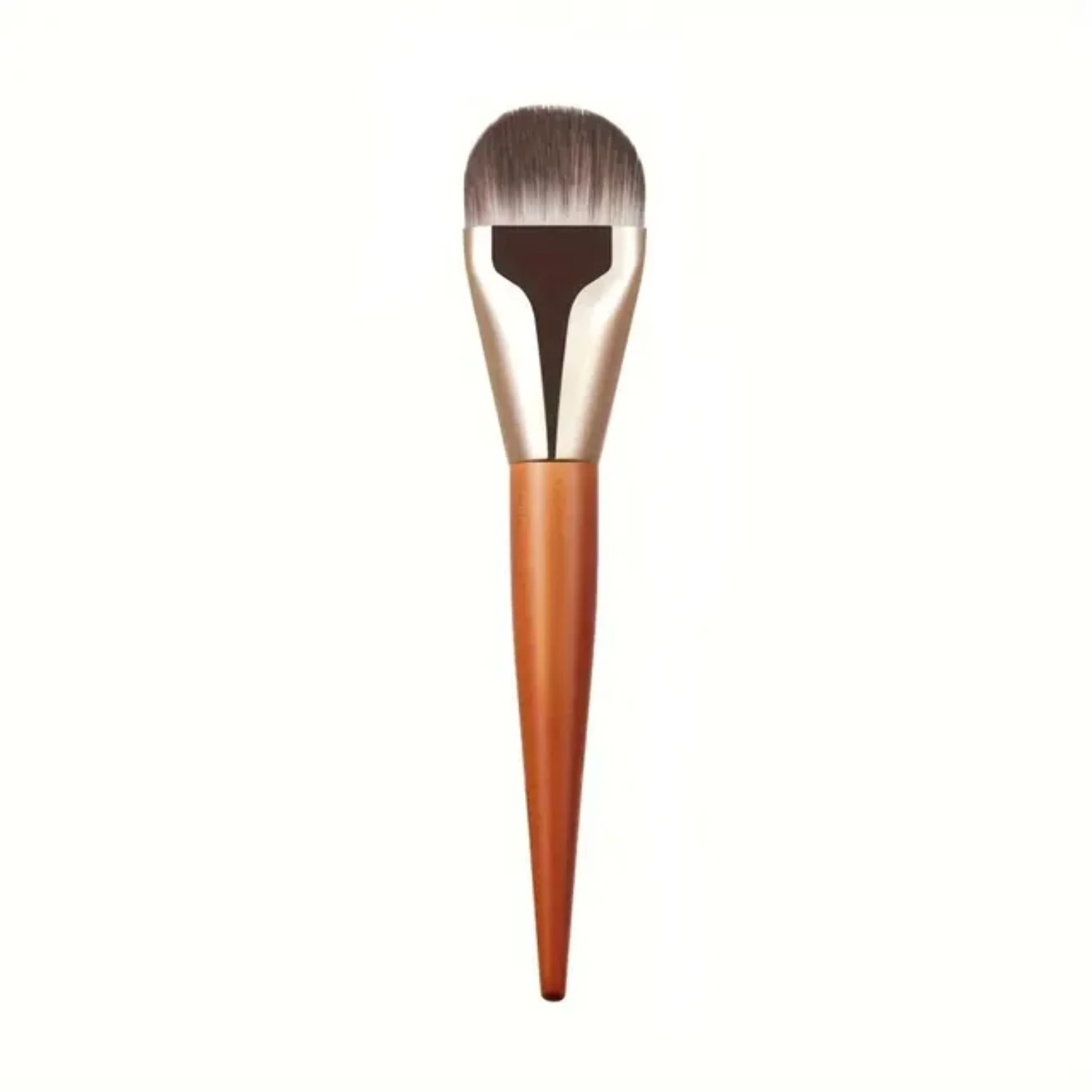 Ultra Thin Broad Tongue Foundation Makeup Brush High Density Facial Makeup Brush Seamless Concealer Soft Hair Beauty Tool