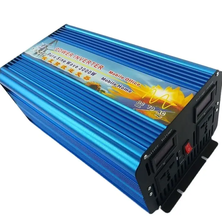 Imagem -04 - Inversor Solar 3000w Onda Senoidal Pura dc 36v para ac 100v 110v 120v 127v 60hz Conversor para o Japão