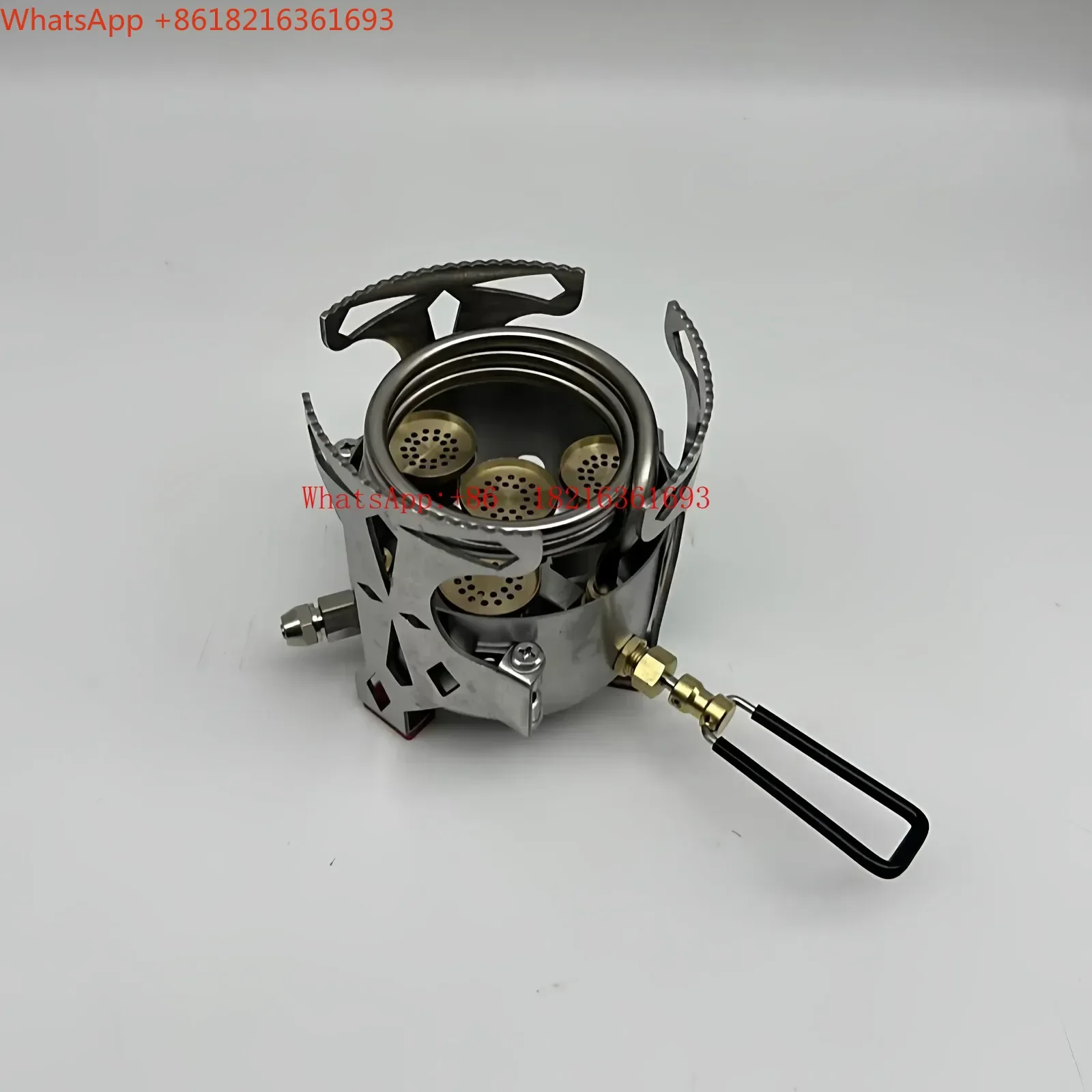 New Arriva Four Burner Gasifier Fire Foldable Portable Large-capacity Outdoor Camping Boiling Water Cooking