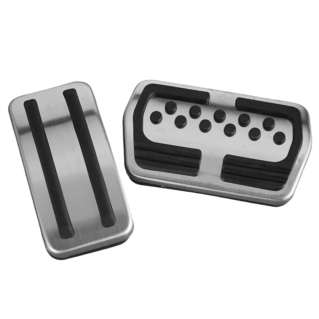 Car Brake Pedal Gas Accelerator Pedal Covers Pad Set Automatic Transmission fit for Ford Focus 2 MK2 Focus 3 MK3 2012-2016