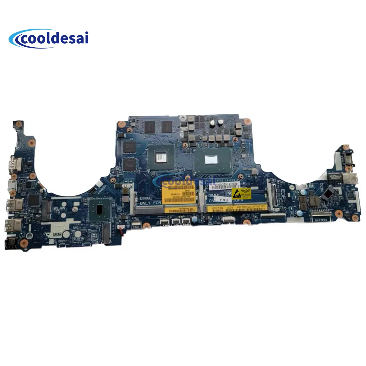 

GTX1050/1050Ti For Dell Inspiron 7577 7570 Notebook Mainboard LA-E991P 0JVVKJ 0KN44F I5-7300HQ CPU 4G Laptop Motherboard Working