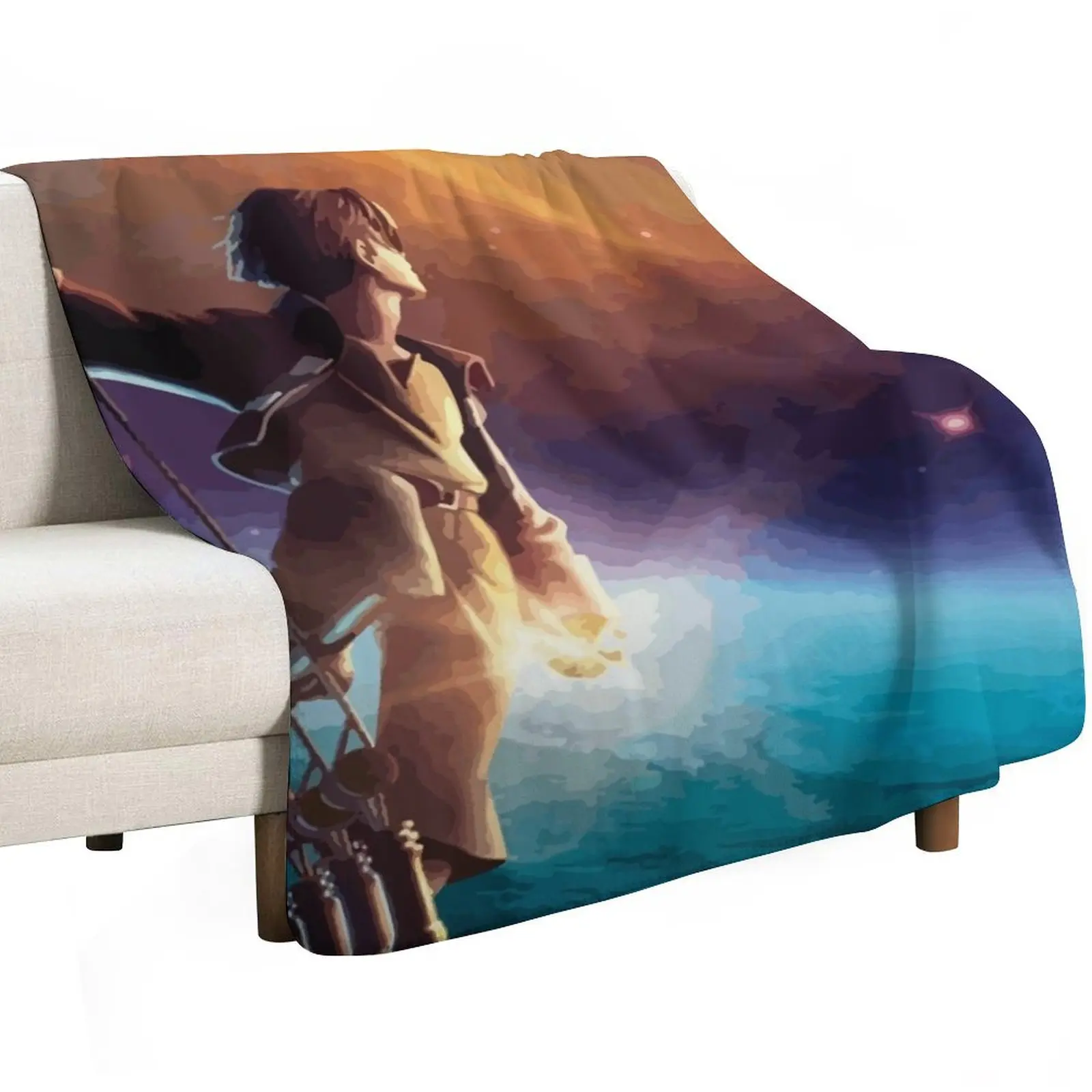Treasure Planet Throw Blanket Lightweight Cozy Blanket for Bed Sofa