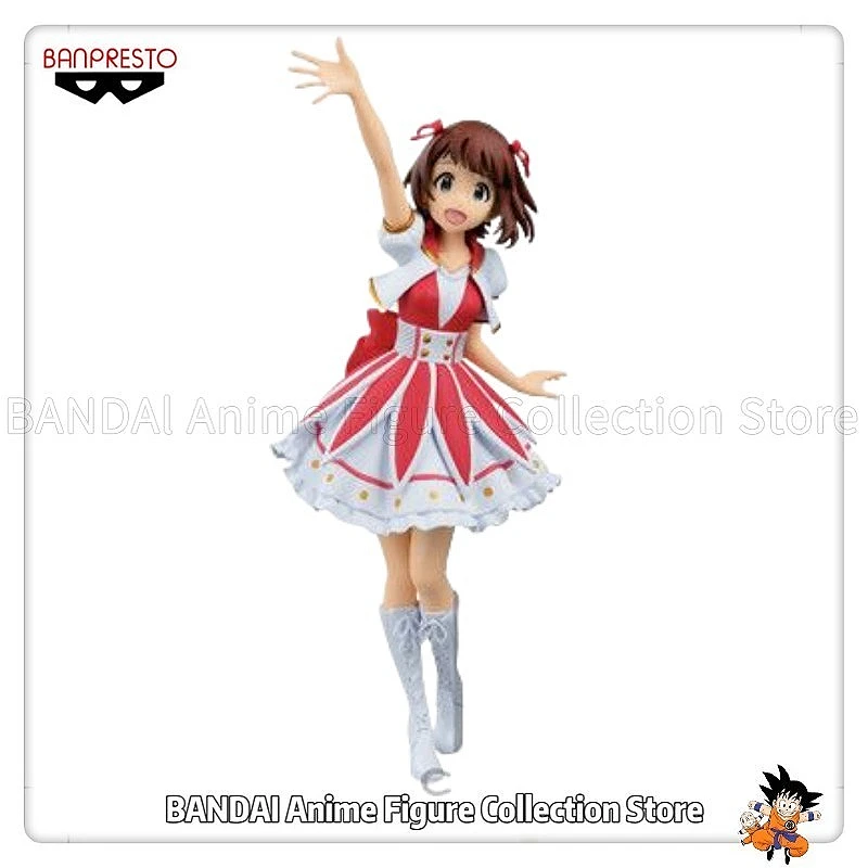 

В наличии Оригинал BANPRESTO SQ THE IDOLM@STER Amami Haruka M@STERS OF IDOL WORLD! ! 2015 Игрушки Модель Украшения Подарочная Коллекция