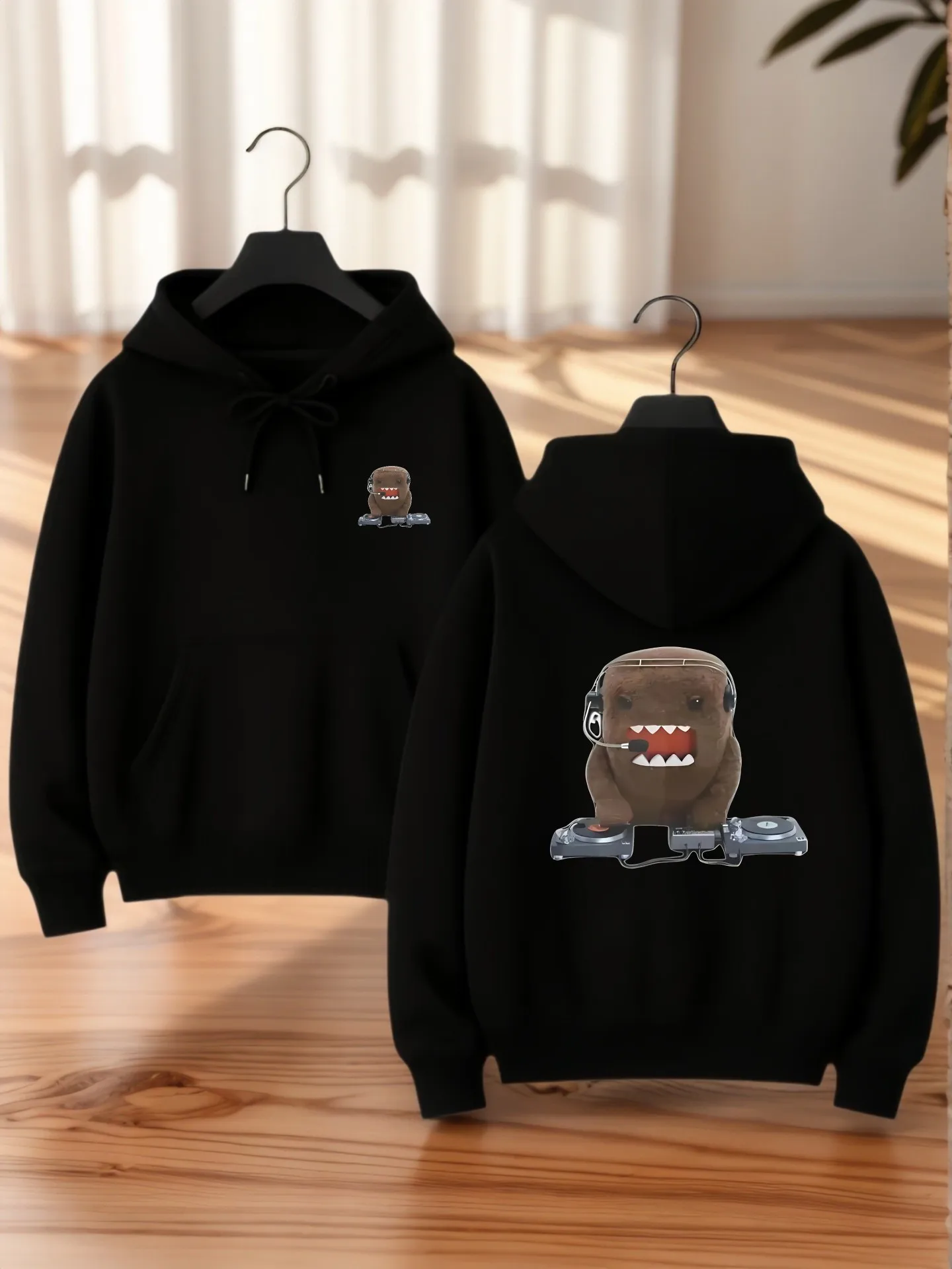 

Женская толстовка с рисунком, мультяшный принт, повседневная уличная одежда, смесь хлопка, повседневная повседневная одежда, для молодых мужчин