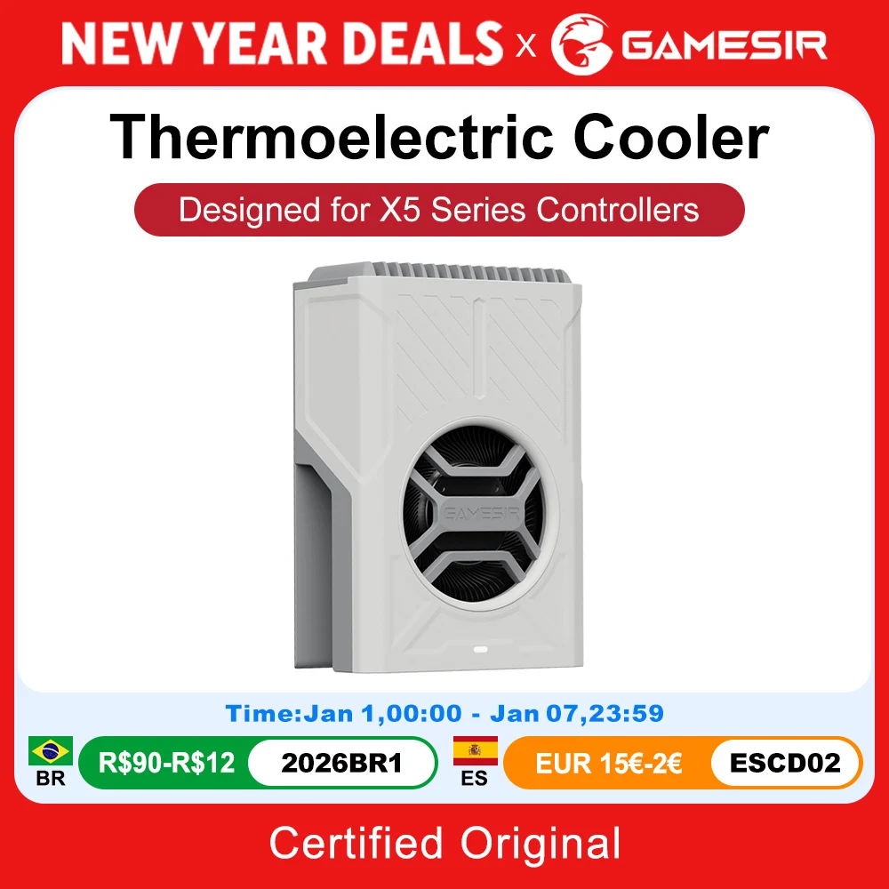 GameSir X5 Lite X5s Bluetooth Gamepads Thermoelectric Cooler FX5 Lite Cooling Fan Gaming Accessories for Mobile Phone