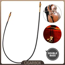 1PC Double Bass Tailgut Tail Gut Made of Steel Violin Tailpiece Non-slip Wire Tailcord with Brass Screws Replacement Accessories