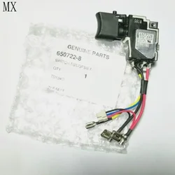 Original 18V Genuine Switch for Makita  6507228 650722-8 650241-4 6502414 BTD134Z TD134D BTD134 BTD146 DTD146 BTD146Z Switch