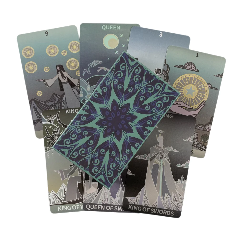 Hot Sale Rider Tarot Cartões Um 78 Deck Oracle Inglês Visions adivinhação Edição Borad Jogando Jogos