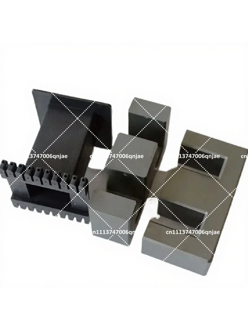 EE85 Ferrite Core Transformer Cores with Vertical Pinless Skeleton PC40 Material