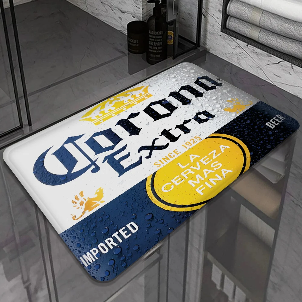 C-Corona E-Extra Beer Hallway Carpet Retro Multiple Choice Living Room Kitchen Rug Non-Slip Welcome Rug