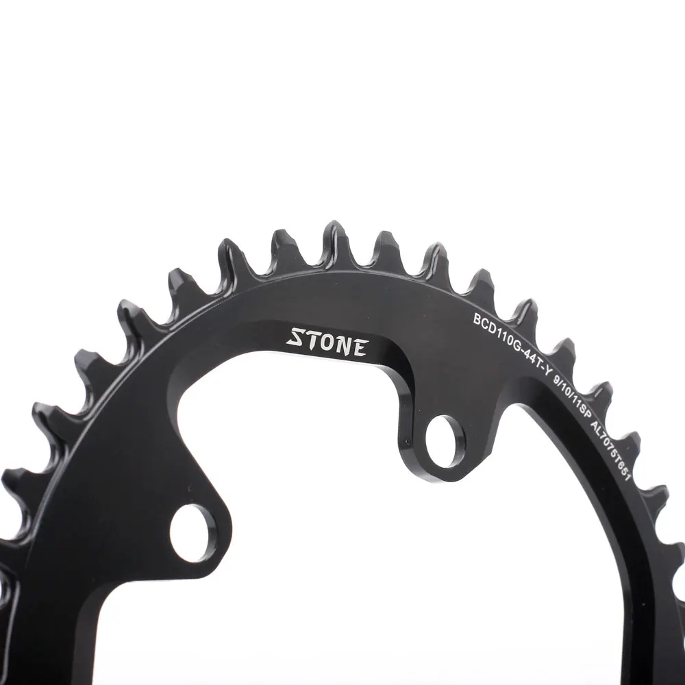 Stone Round Chainring 110 BCD for Gravel GRX FC RX810 RX600 34 36 38 40 42 46 58T 60T Tooth Road Bike Chainwheel 110bcd