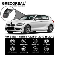 GRECOREAL 4K Dash Cam Front Rear WiFi Car Dual Dashcam APP Control Easy Install Plug Play Compatible with BMW 1 Series F20 F21