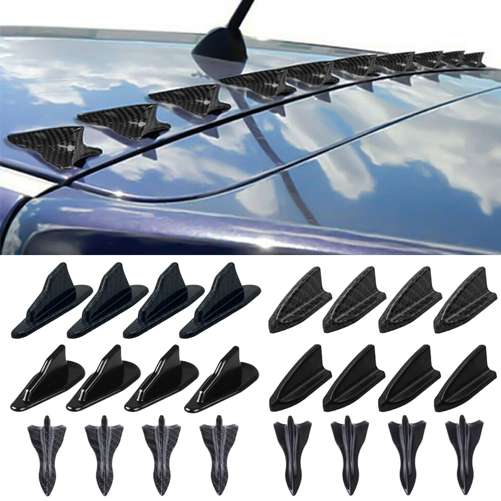 Kit de asa spoiler de barbatanas de tubarão para volkswagen passat b5 touran tiguan phaeton toreg sharan polo spoiler de teto de carro spoiler