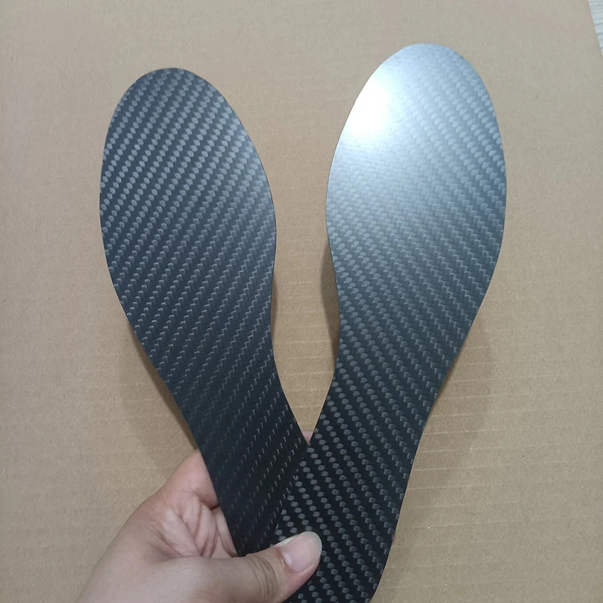 3K 100% Carbon FIBER Insoles Sports Running Football BASKETBALL Insole Anti-nail Anti-piercing ANTI-Torsional shock absorpTION