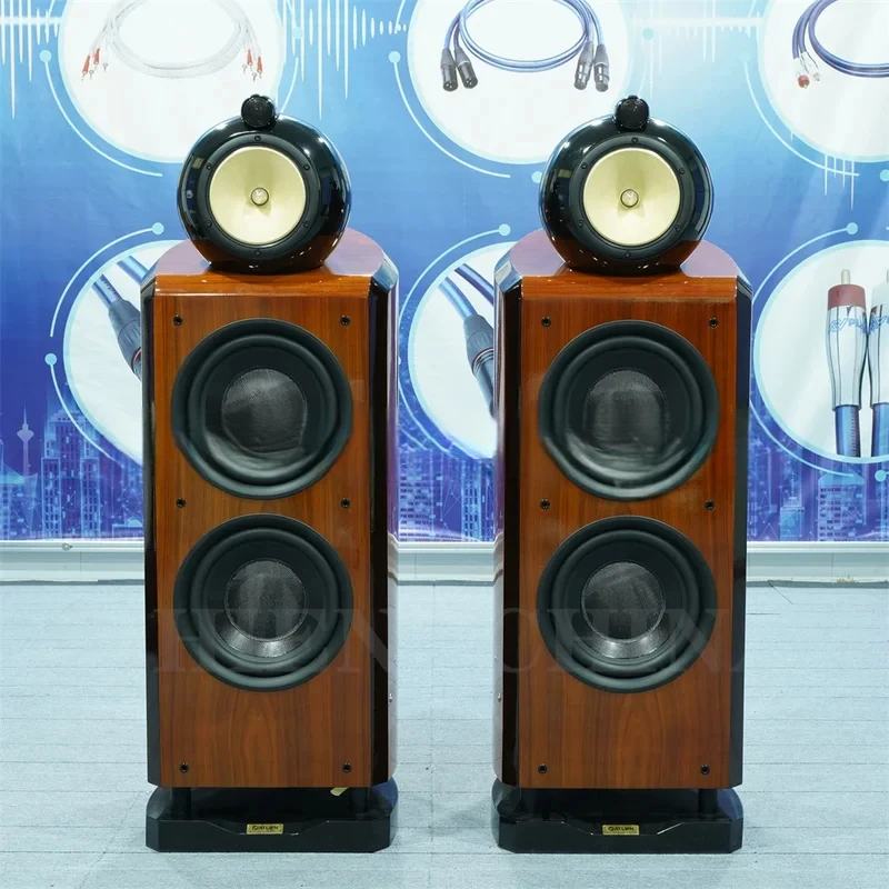 L-030 Three-way Double 10'' 10 inch Woofer HiFi Loudspeaker Mid-woofer 6.5'' Sensitivity 88dB Great Strong Woofer