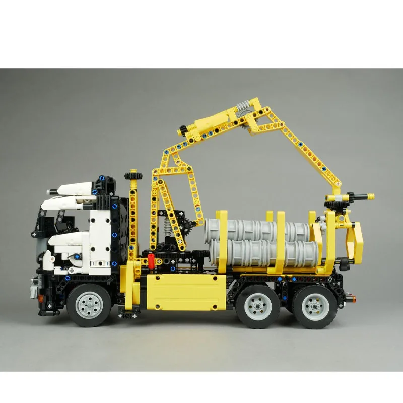 MOC-241819 Forest Machinery Technology Logging Truck Building Block Model 1443 Parts Boys Children's Birthday Toy Gift