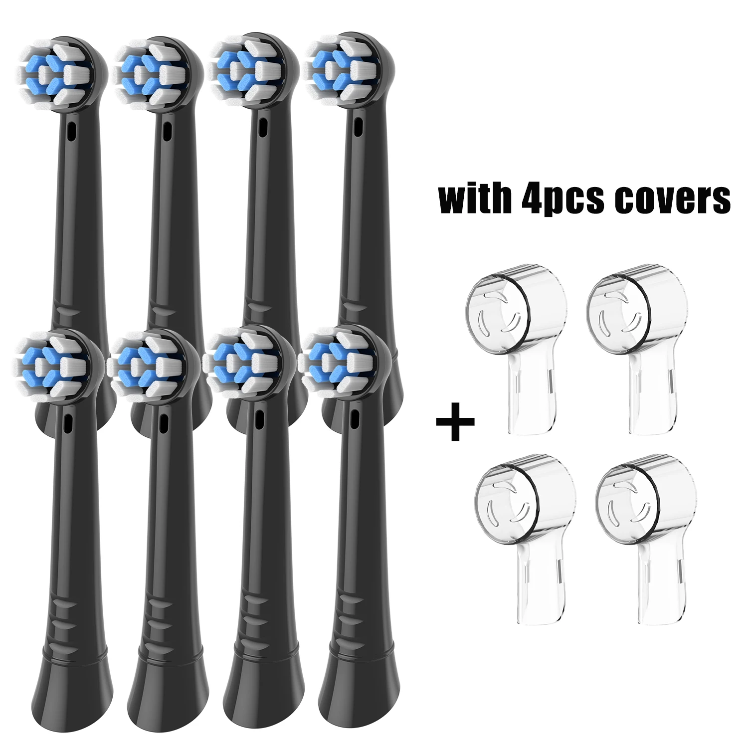 4/8/12/16/20 Pack Replacement Toothbrush Heads Compatible with Oral B IO, Brush Heads for Oral-B IO 2/3/4/5/6/7/8/9/10/7G Series image 3