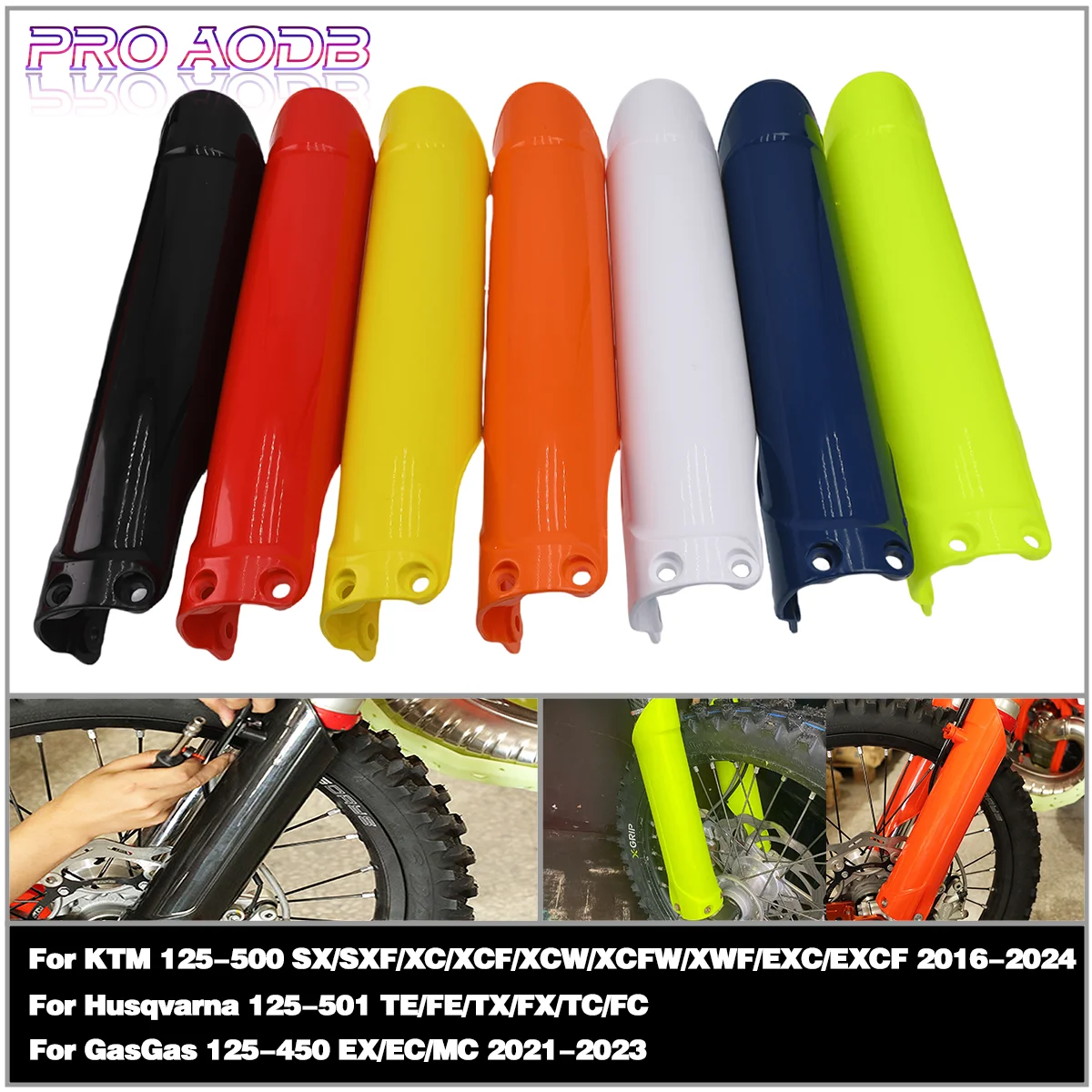 

Front shock absorber fully enclosed protective plate For KTM 125 250 300 350 450 500 SX SXF XC XCF XCW XCFW XW-F EXC EXC-F 16-24