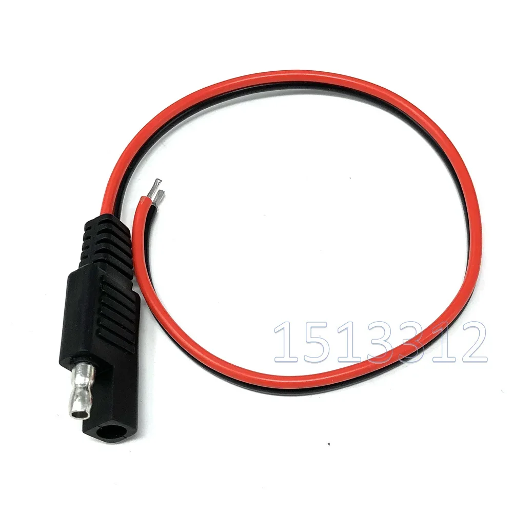 DIY 10 PCS SAE Power Automotive Extension Cable 18AWG 30CM 2 Pin with SAE Connector Cable Quick Disconnect Extension Cable