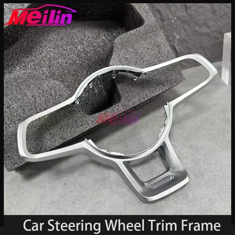 Suitable for Volkswagen Golf 7 MK7 Passat B8 Tiguan MK2 Painted Electroplated Steering Wheel Decorative Frame