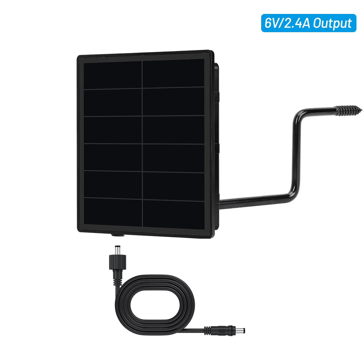Outdoor Jagd Power Deer Feeder Solar Batterie Ladegerät 6V/9V/12V Solar Panel IP66 Solar Panel Ladegerät mit Verstellbare Halterung