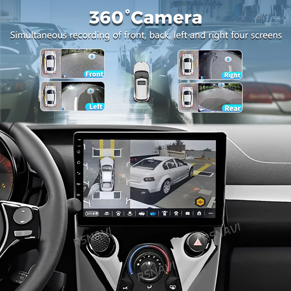 Android 16 For Peugeot 108 Toyota Aygo B40 2014 - 2021 2K QLED Stereo Car Radio Multimedia Video Player GPS 4G CarPlay view 3