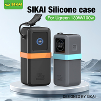 SIKAI Silicone Case for UGREEN Nexode Power Bank 20000mAh 130W Portable Travel Case for UGREEN Nexode Power Bank 12000mAh 100W