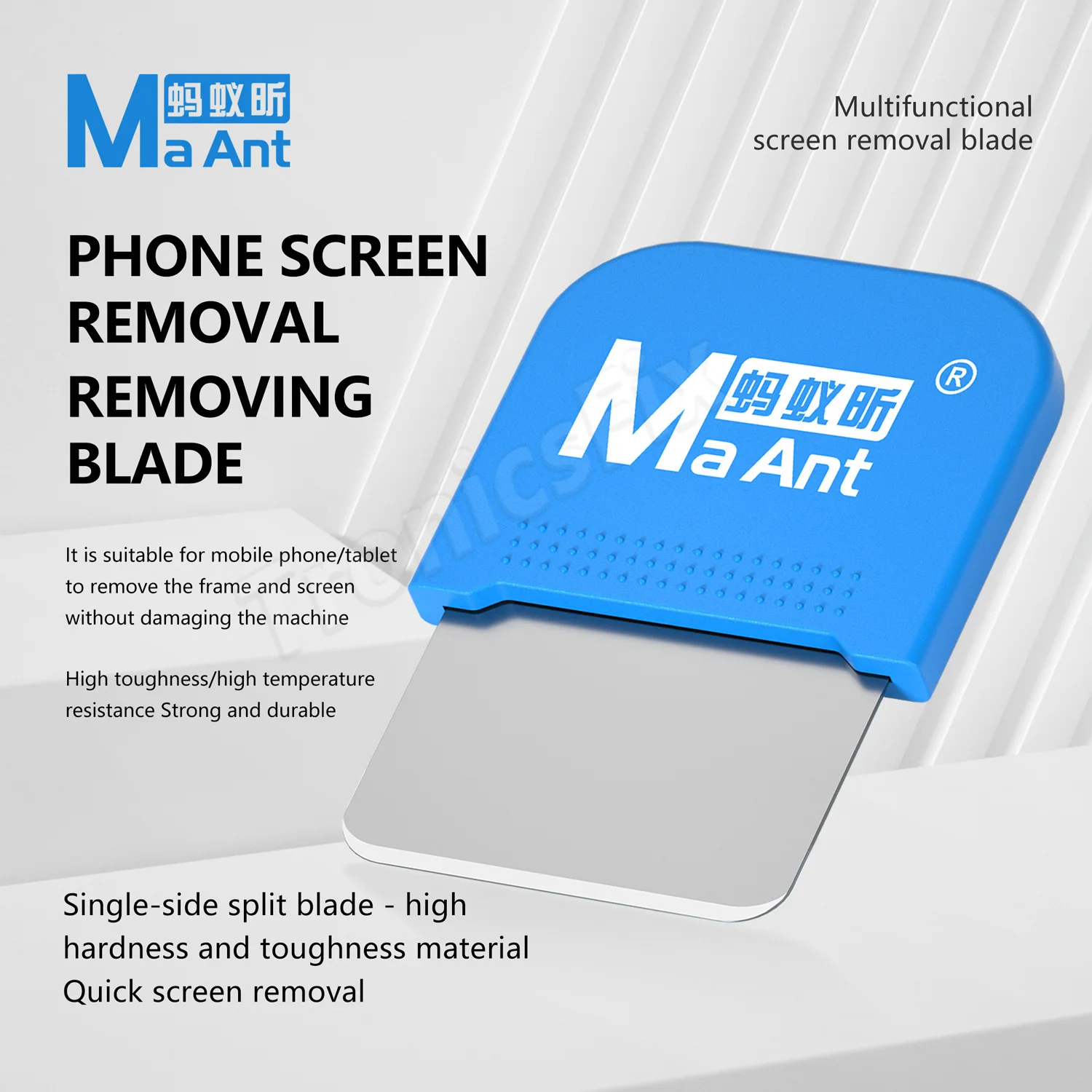 

MaAnt M065 Dismantling Opening Tool Mobile Phone Laptop Chip Removal Battery Disassembly Screen Separating Opening Pry Tools