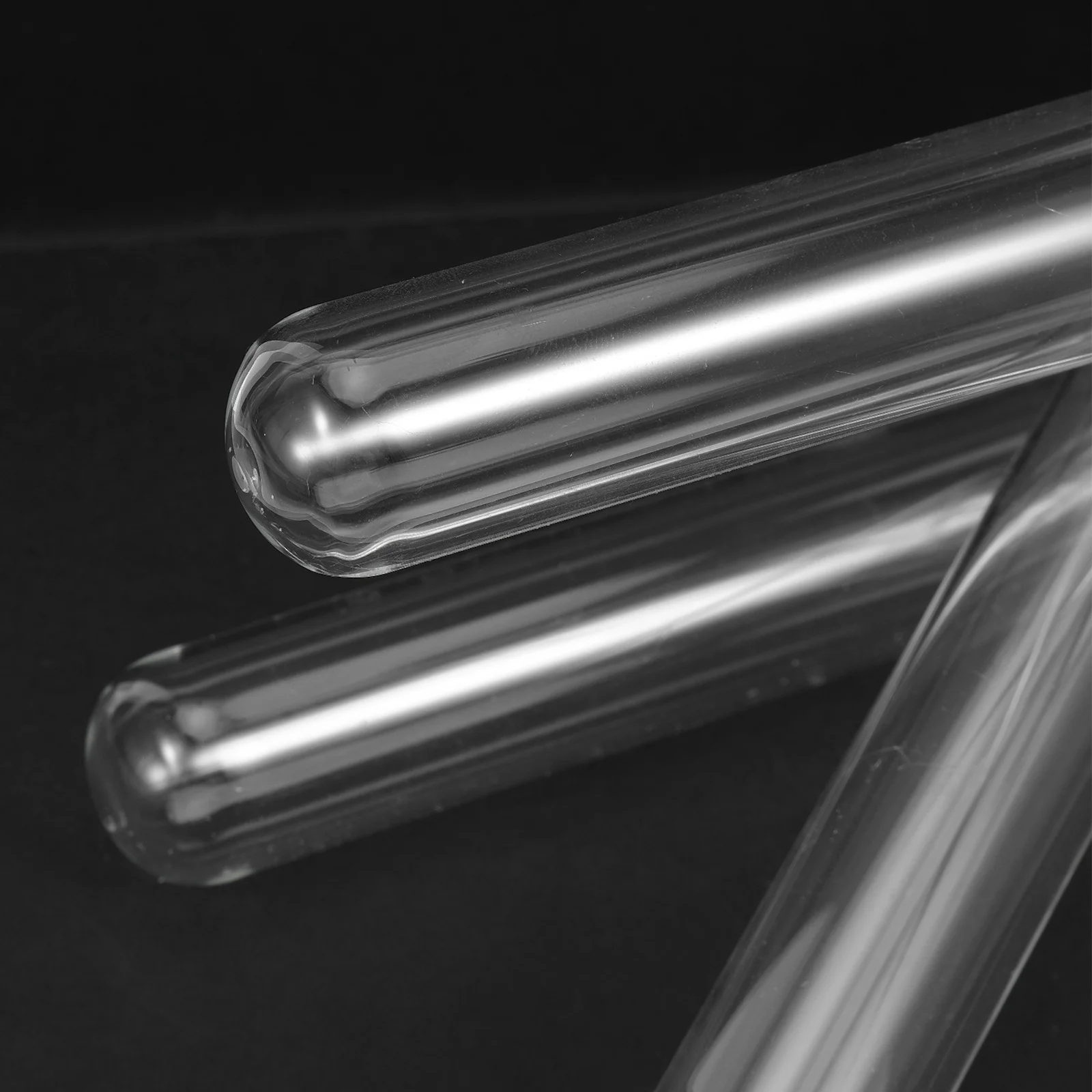 Clear Glass Tube Vase Small Transparent Flower Tube Single Stem Planter Desk Decor Hydroponic Propagation Tubes Holder