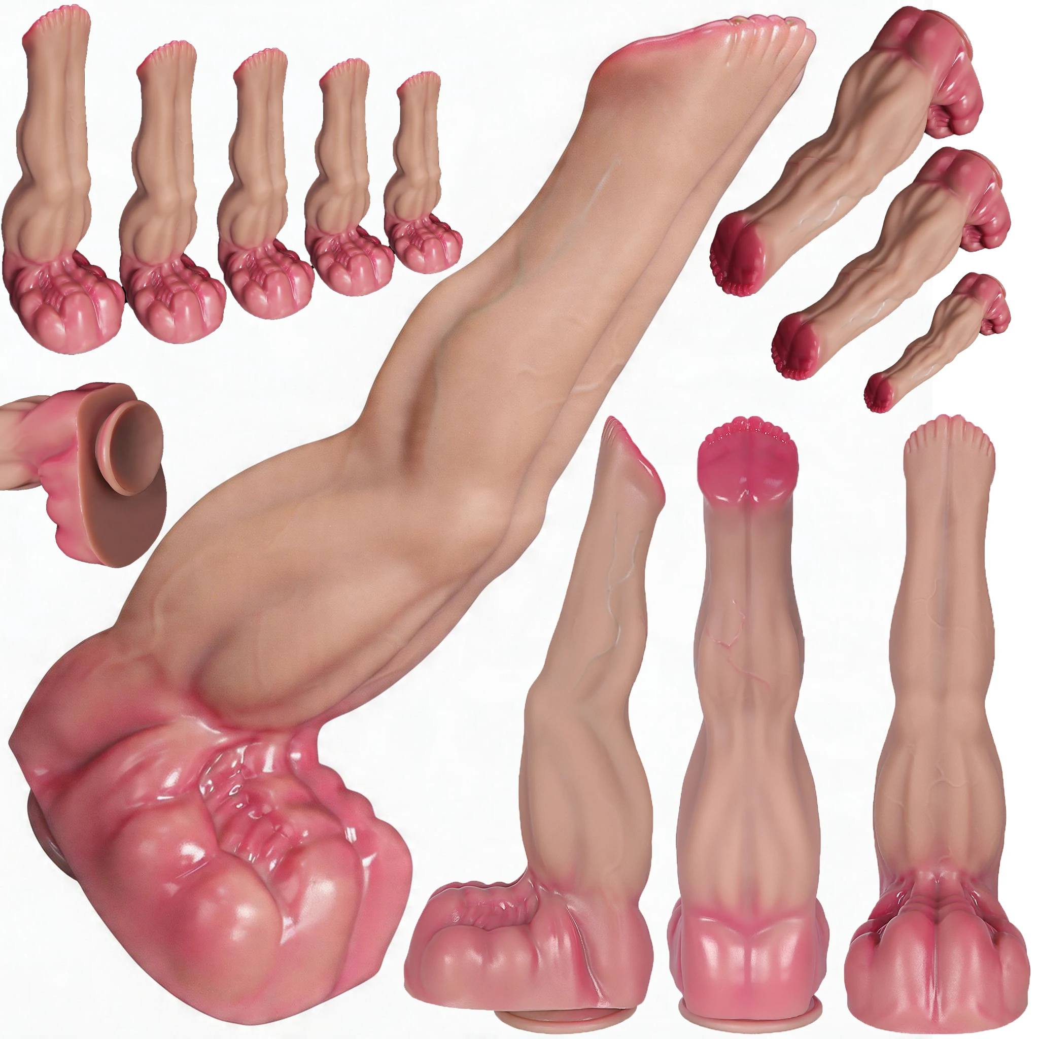 Feet Style Big Anal Plug Huge Silicone Ass Butt Plug Masturbator Dildo Dilator Stimulator Anal Dildo Adult Sex Toy For Women Me