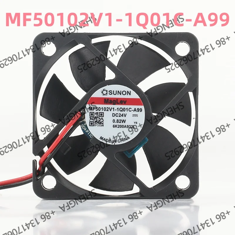 cooling fan Sunon 5V 12V 48V DC 24V 0.82W AC EC 5010 5CM 2-wire maglev frequency converter Silent MF50102V1-1Q01C-A99