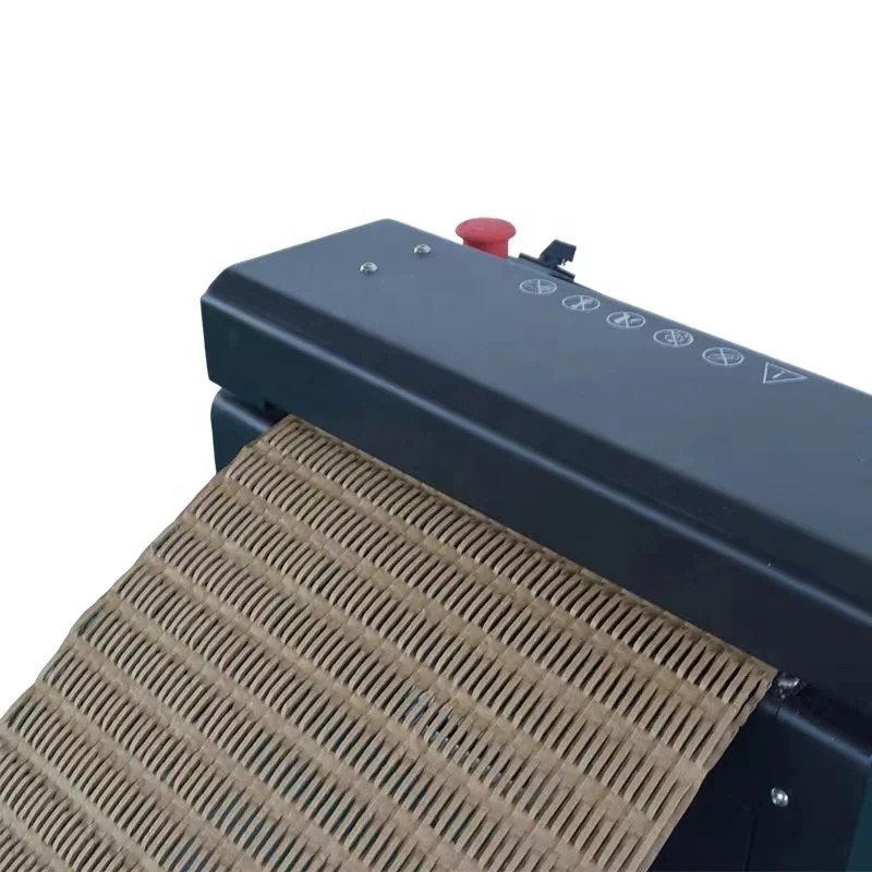 High Performance Recycle Carton Honeycomb Corrugated Paper Box Cutting Machine Cardboard Shredder 325mm 180W 100-230V 3.0M/min