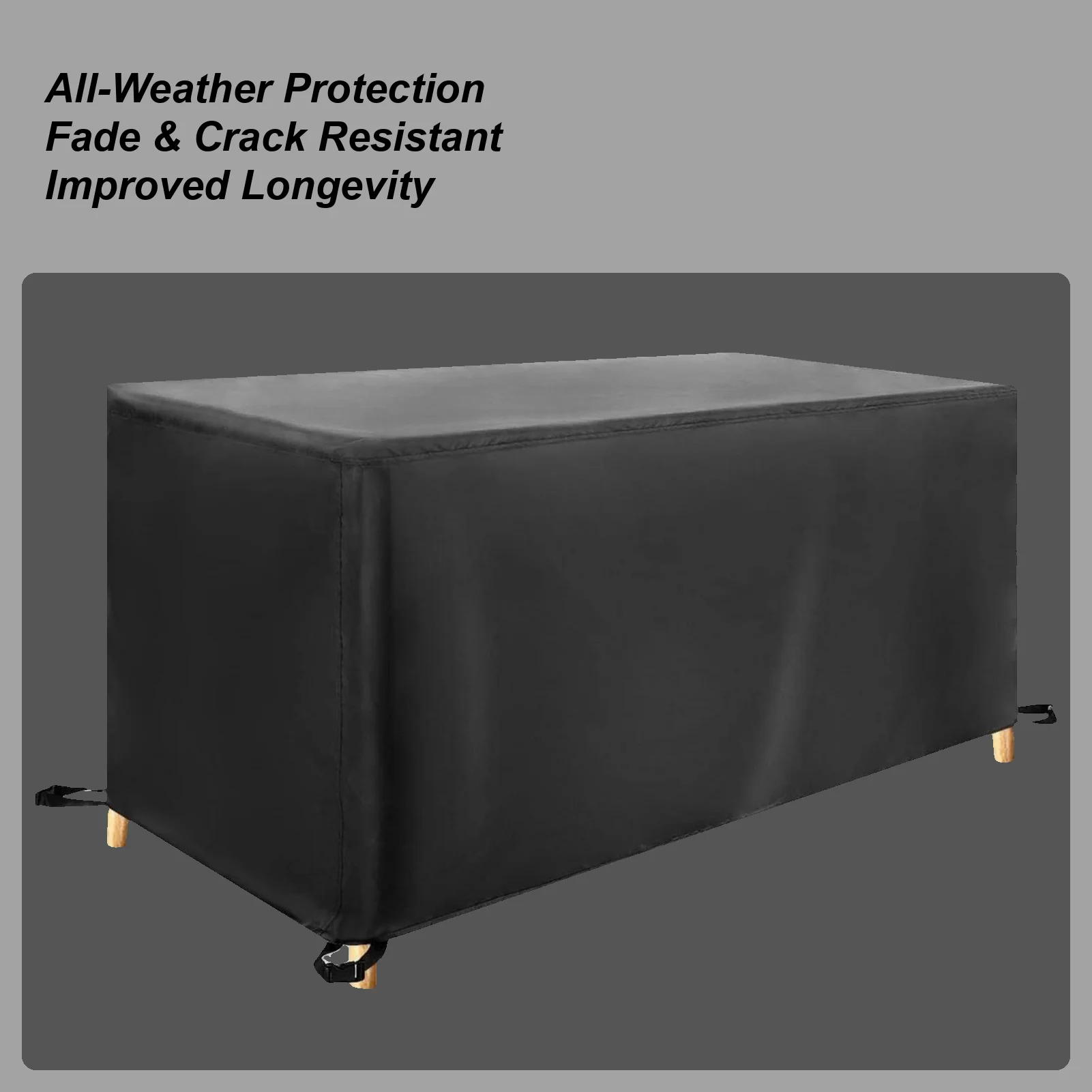 

Outdoor Table Covers Fit For Square Rectangular Desk Waterproof Patio Table Dust Covers For Urban Balcony Poolside Backyard