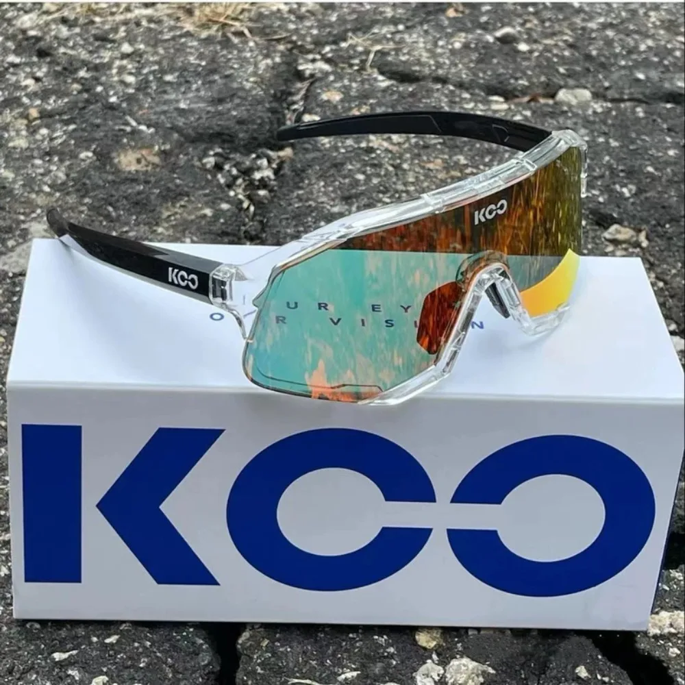 KOO Polarized Cycling Glasses Photochromic Anti Fog Bike Sunglasses Shield Lens for Men Women Road MTB Bicycle Riding
