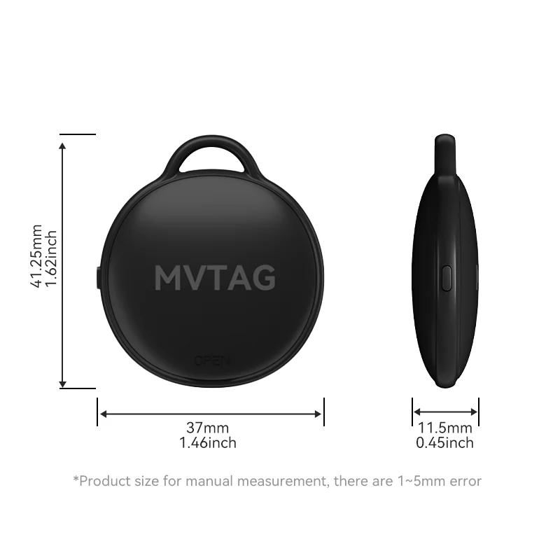 Waterproof iTag GPS Tracker Global Positioning Anti-loss Finder Device For Children,Elderly And Pets Work With Apple Find My APP