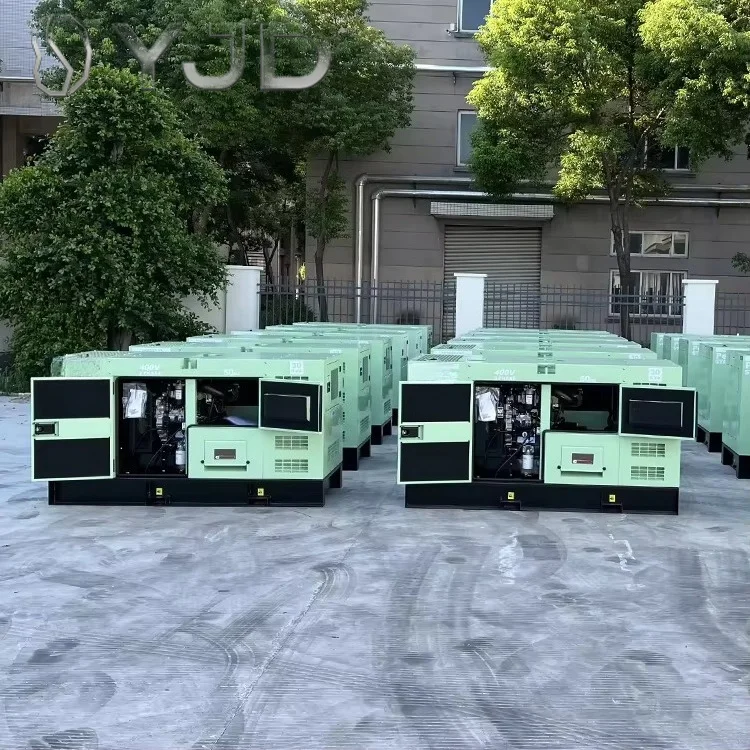 7kw 20kva 30kva 40kva 50kva Open Frame Silent Diesel Generator Set with Automatic Start System