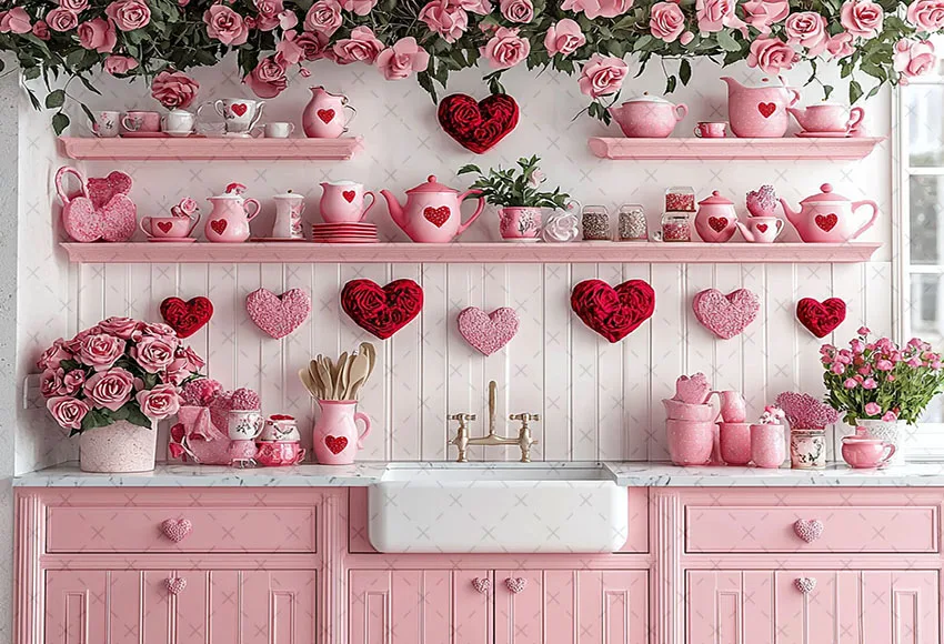 Mehofons Studio foto latar belakang fotografi, bunga mawar dapur pesta ulang tahun anak dekorasi potret latar belakang