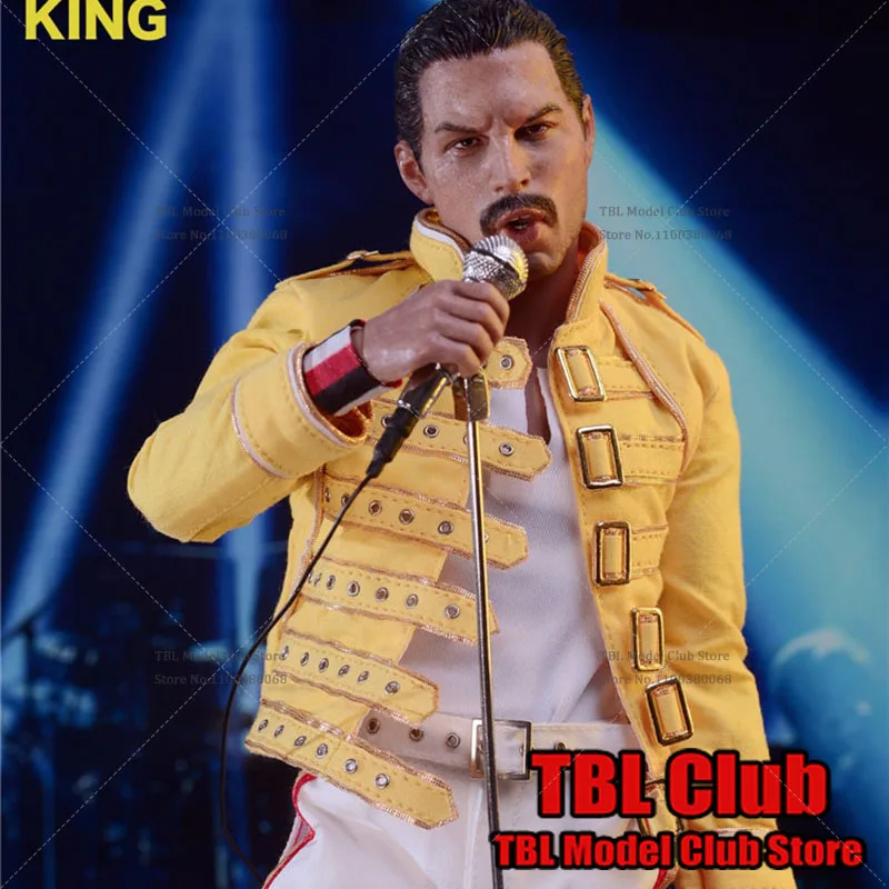 

In Stock REDMAN RM061 1/6 Scale Crazy Music Rocky King of the Queen Rock Band Singer 12Inch Male Solider Action Figure