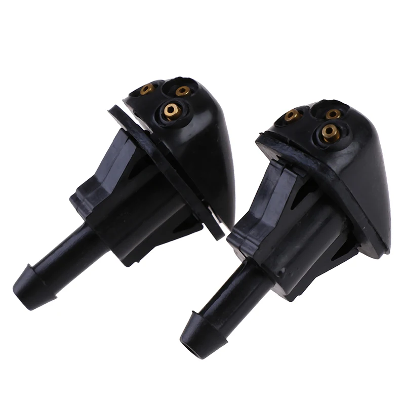 New 2Pcs Plastic high quality Windshield Wiper Washer Spray Nozzle