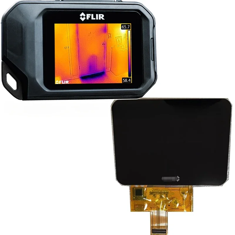 

Original TDO-QVGA0300A00037-V4 TFT8K9961FPC-A1-E LCD Screen FOR FLIR C3 C2
