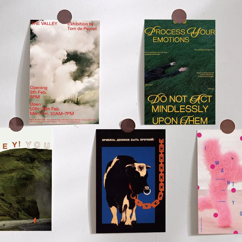 10 Creation Guide InS-style Postcards with A Niche and High-end Interior Wall and Desktop Diy Decoration Cards