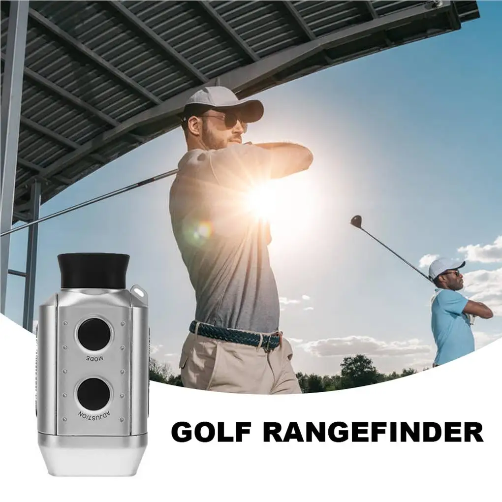 Golf Rangefinder 7x18 Digital Pocket Optic Telescope Range Finder Golf Scope Yards Meter Measure