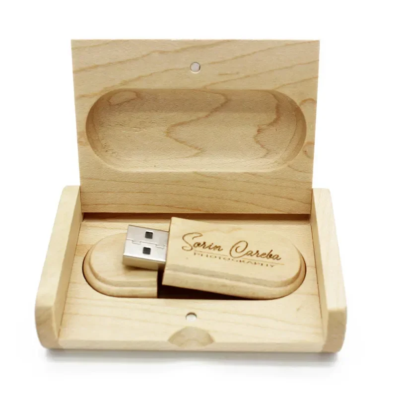 50 шт., бесплатный логотип, оптовая продажа, деревянный высокоскоростной USB-накопитель, 128 ГБ, 64 ГБ, USB-накопитель, 32 ГБ, для свадебной фотографии, подарков