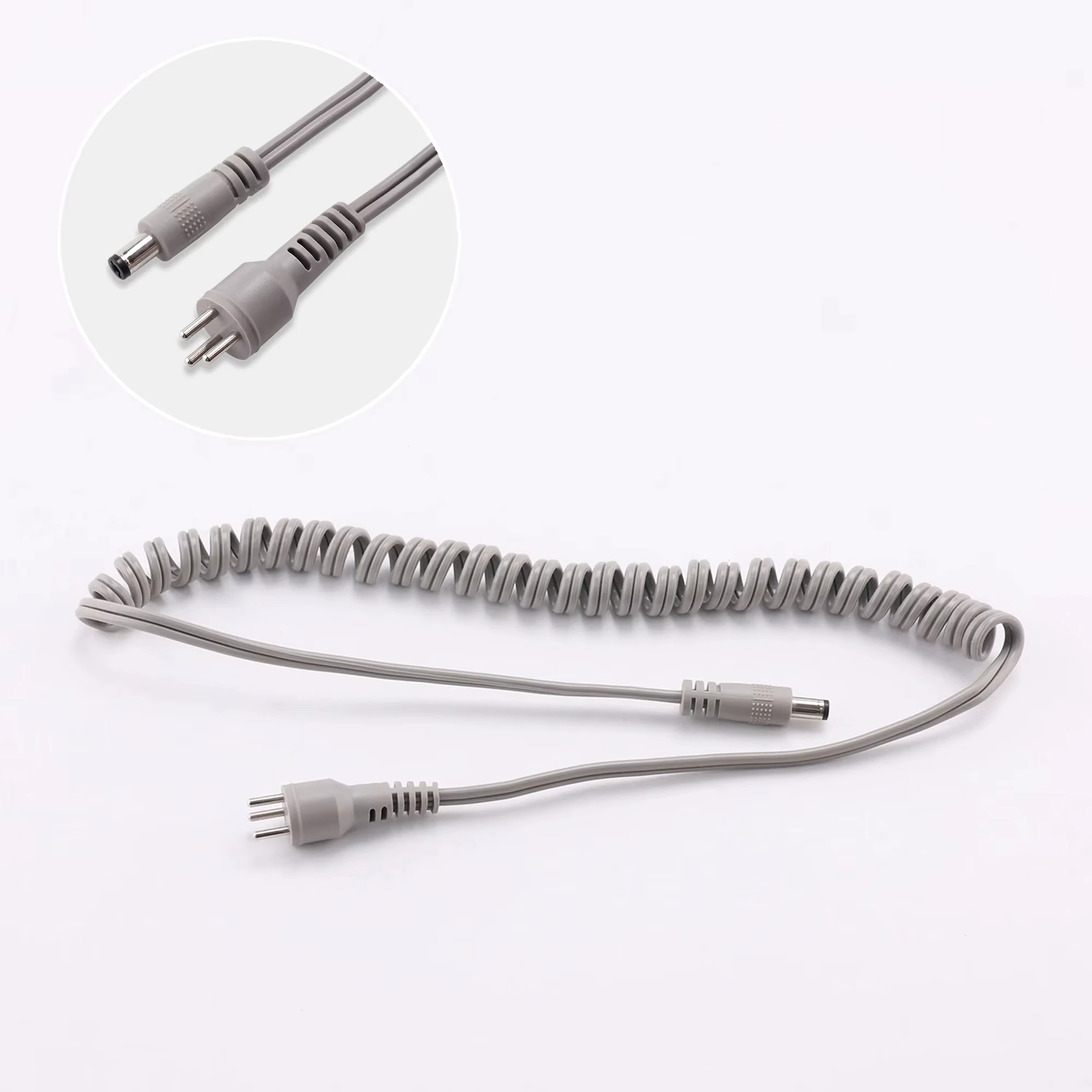 2 Arten von DC-Kabeln für Handstücke, 3-poliger DC-Stecker für 24V kernlosen Motor, Nagelbohrer-Handstück